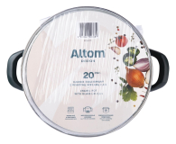 Altom Garnek emaliowany 20 cm 2,6 l pokrywka pinot indukcja - 1611134 - zdjęcie 3